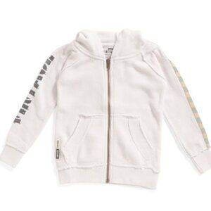 NWT VINTAGE HAVANA Toddler Boys Vintage Stripe Sleeve Hoodie
